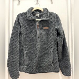 Women's Columbia Fireside Sherpa 1/4 Zip Fleece Pullover - Small